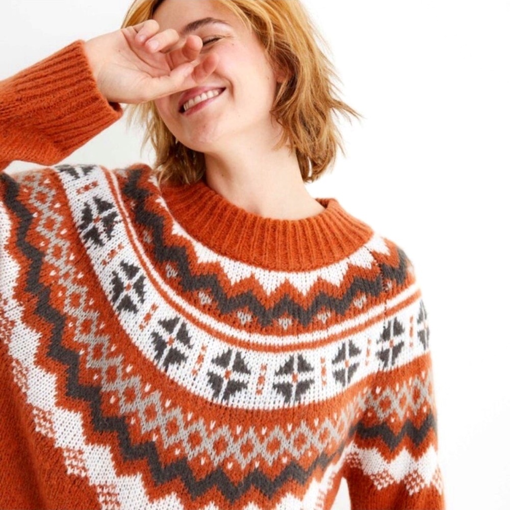 BNWT Fair Isle Sweater